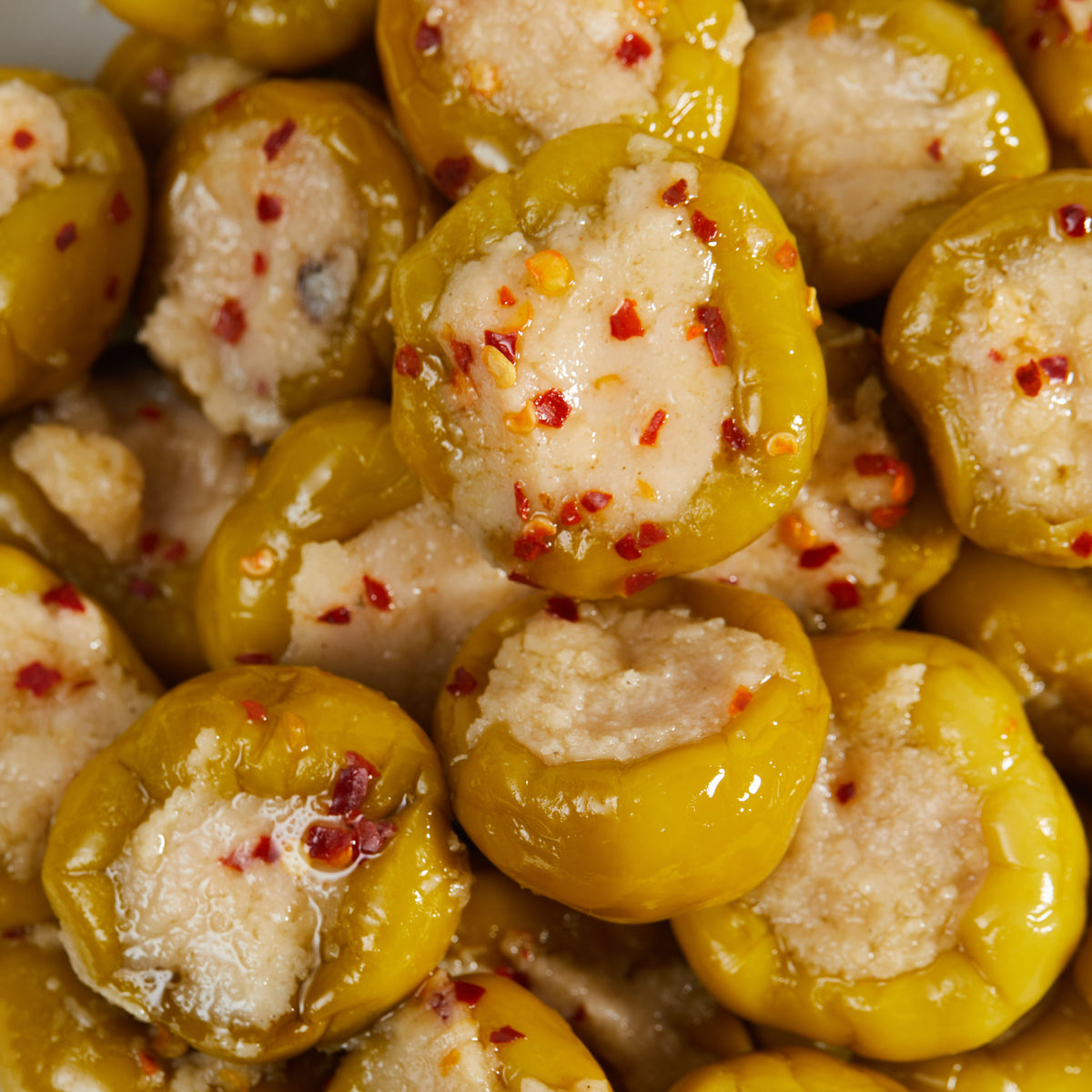 Hot or Sweet Stuffed Peppers - Main Image