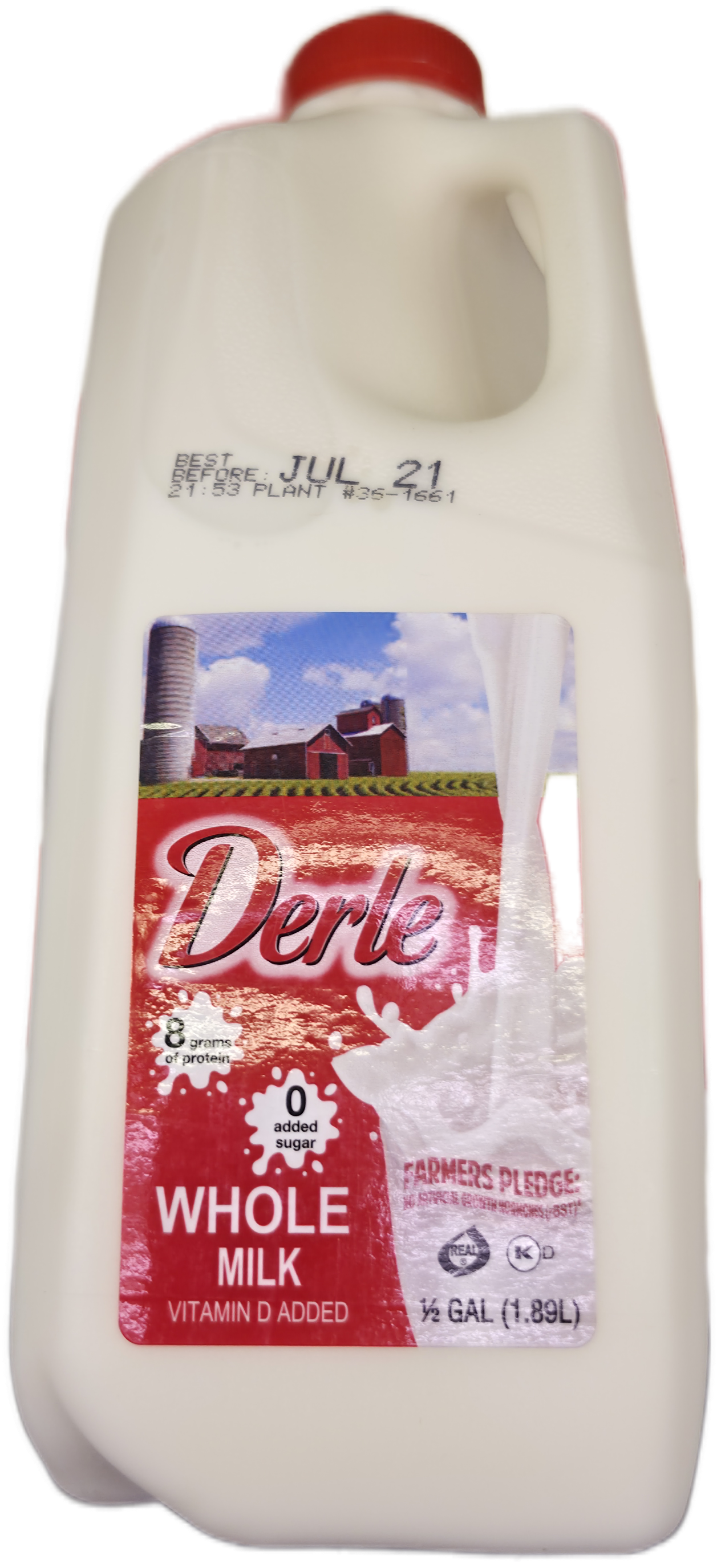 Whole milk 1- 1/2 gallon