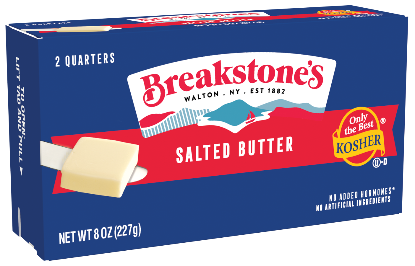 Breakstone`s salted butter
